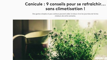Les conseils des Youtubeurs contre la canicule