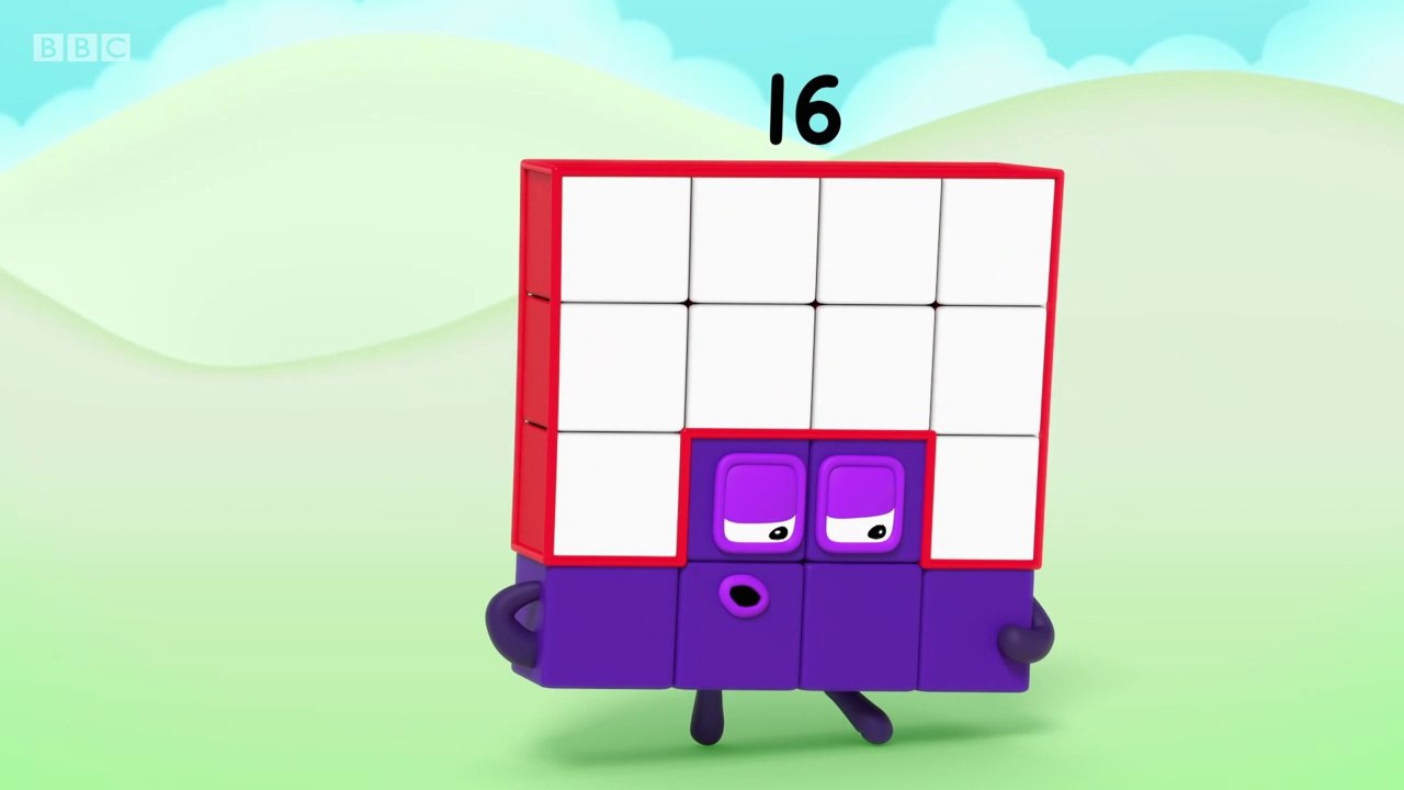 Numberblocks 16 Sixteen S04E05 (2019) Learn to Count