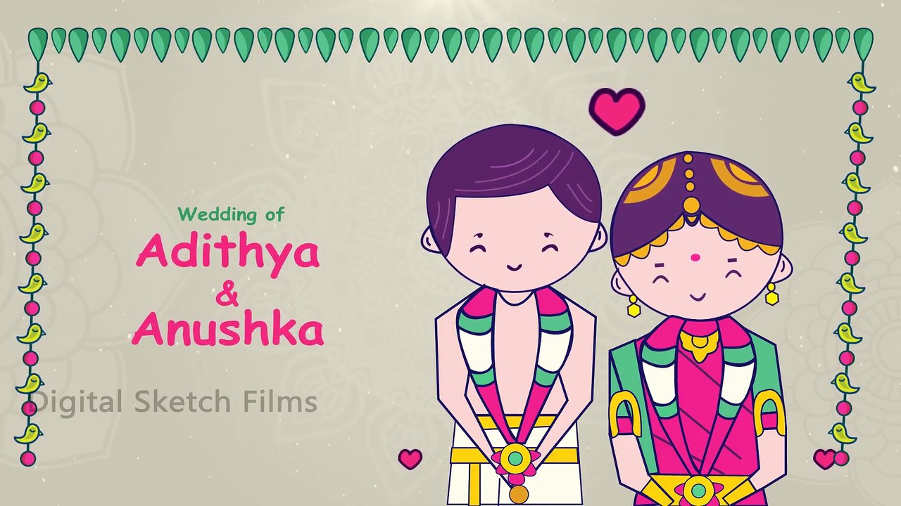 Tamil Brahmin Wedding Invitation Video