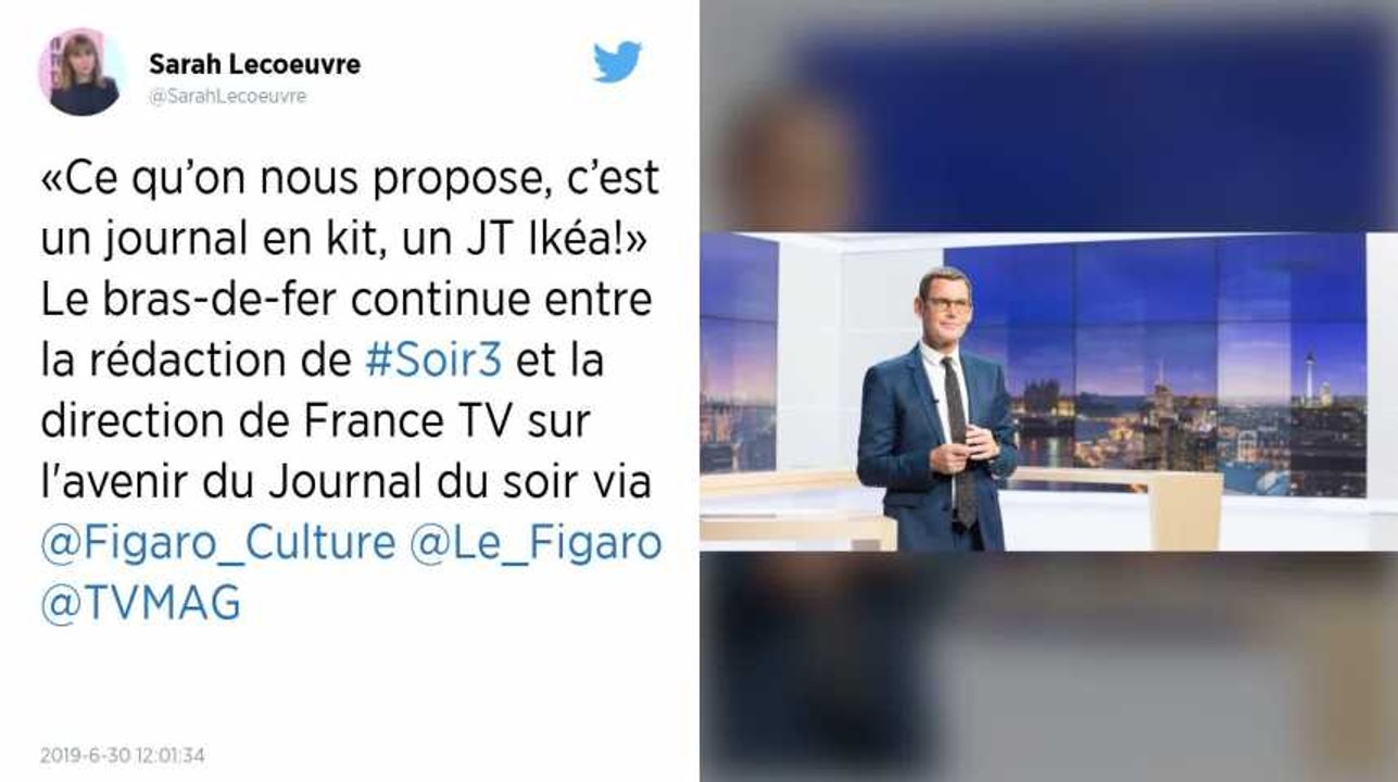 Des députés mettent la pression pour que France Télévisions renonce à la suppression du Soir 3