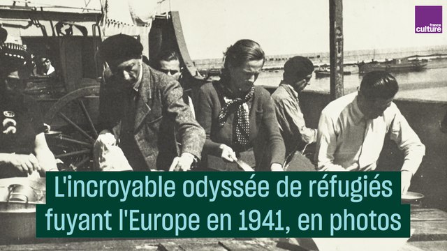 L’incroyable odyssée de réfugiés fuyant le nazisme en 1941 en photos