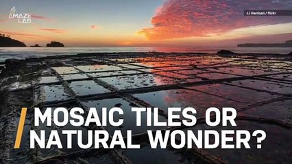 Mother Nature Made This Stunning, Geometric Rock Formation in Australia