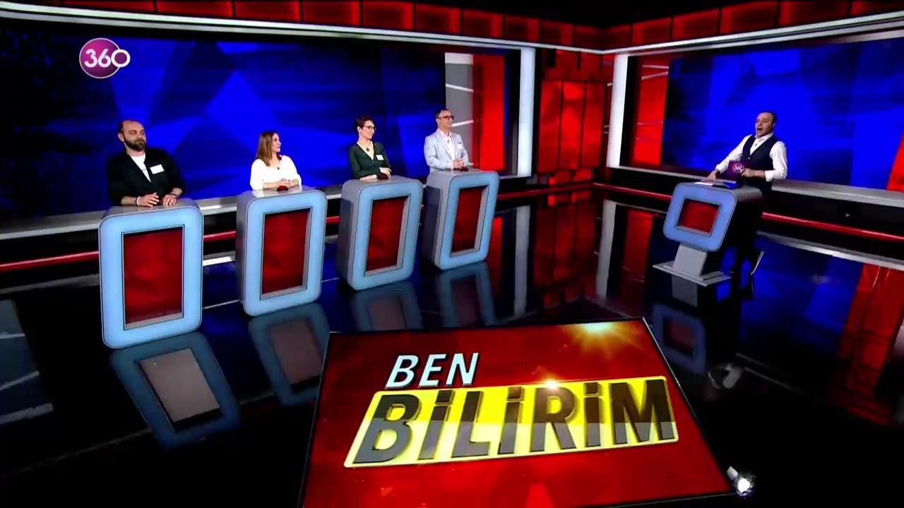 Ben Bilirim hafta içi her akşam 20:00'de 360'ta