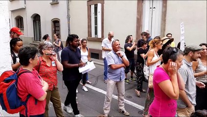 Strasbourg: concert de casseroles devant le rectorat le jour du brevet