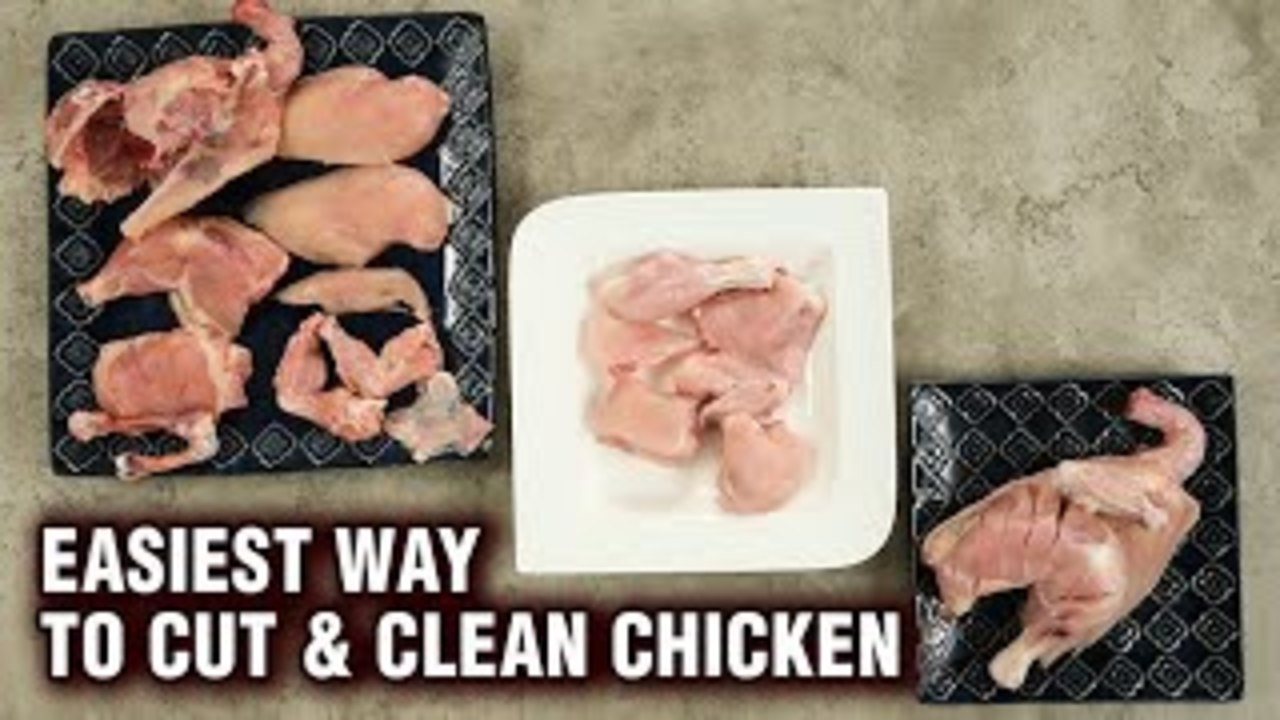 How To Cut & Clean Chicken – How To Debone A Chicken At Home – Tips & Tricks To Cut Chicken - Varun