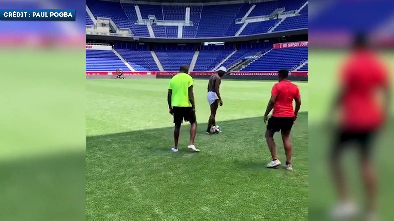 Paul Pogba ridiculise ses potes dans un 2 contre 1