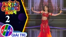 THVL | Thử tài siêu nhí 2019 - Tập 2[8]: Tiết muc nhảy Bellydance – Nguyễn Hà Linh