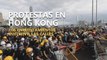 La Policía y los manifestantes se enfrentan en Hong Kong