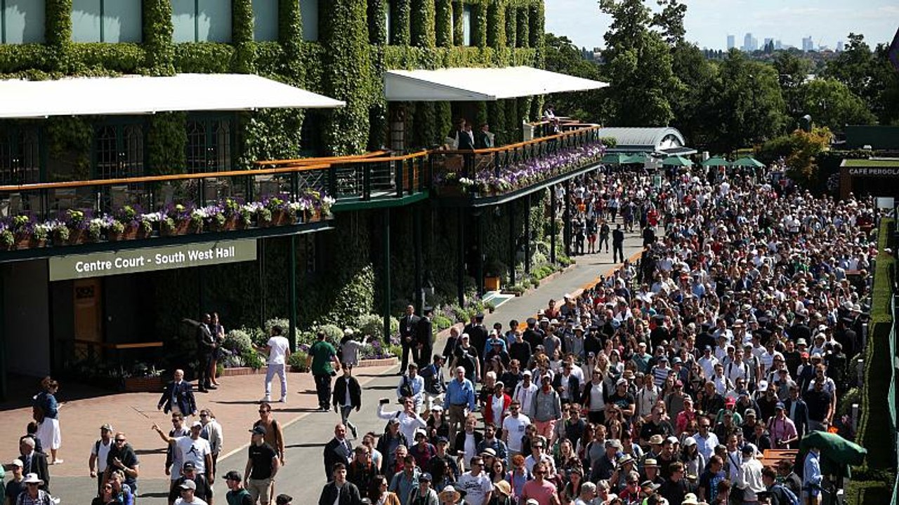 Watch: Hundreds camp out at Wimbledon in hope of securing tickets