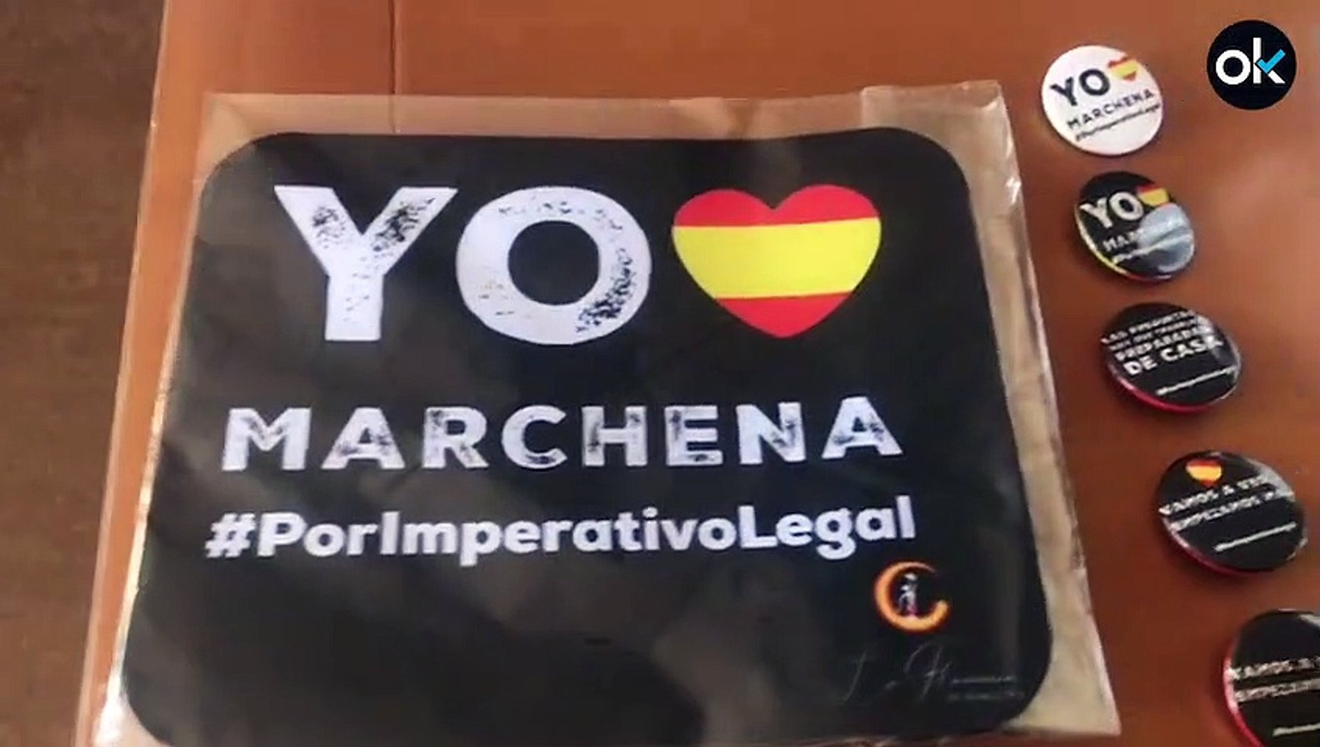 Amenazan a la empresa que fabrica las camisetas con frases del juez Marchena  - Vídeo Dailymotion