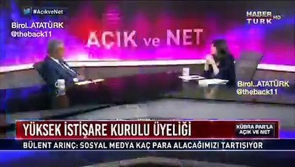 18 bin lira maaş bağlanan Arınç tepki gösterenlere 'edepsiz' dedi