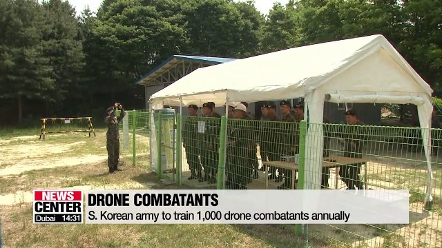S. Korean army to raise 1,000 drone combatants a year, open 18 training centers