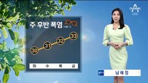 [날씨]내일 전국 맑고 무더위 계속…한낮 서울 30도·대전 29도