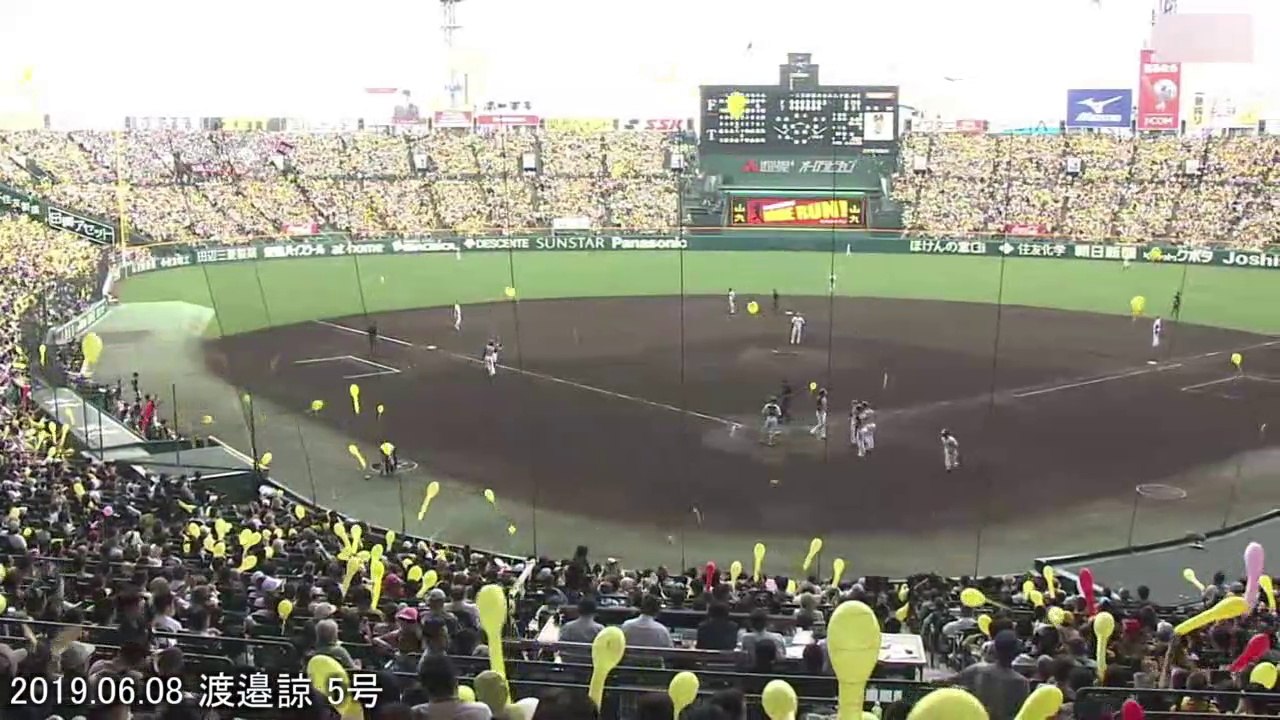 ファイターズ2019年 6月 全ホームラン