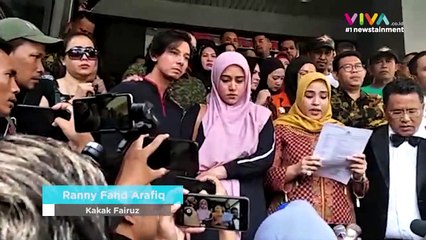 Ditemani Hotman Paris, Fairuz Nangis di Kantor Polisi