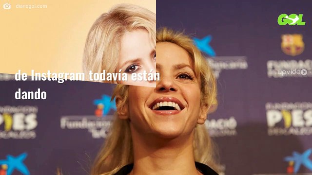 Las cuatro fotos inéditas de Shakira bañándose en el mar que lo petan en Instagram