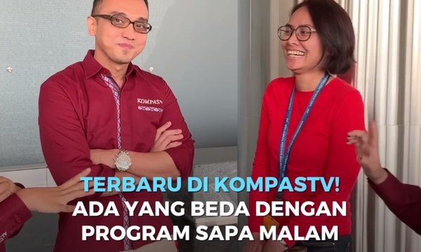Terbaru di KompasTV! Ada yang Beda dengan Program Sapa Malam