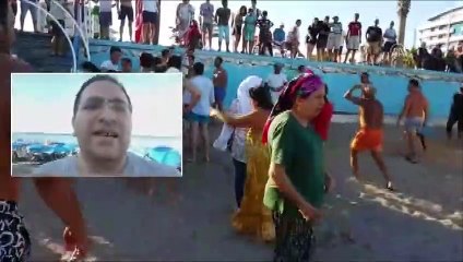 Kadını darbeden kişiye vatandaş müdahalesi - ANTALYA