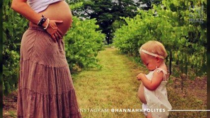 Una modella viene criticata a causa di queste foto postate durante la gravidanza