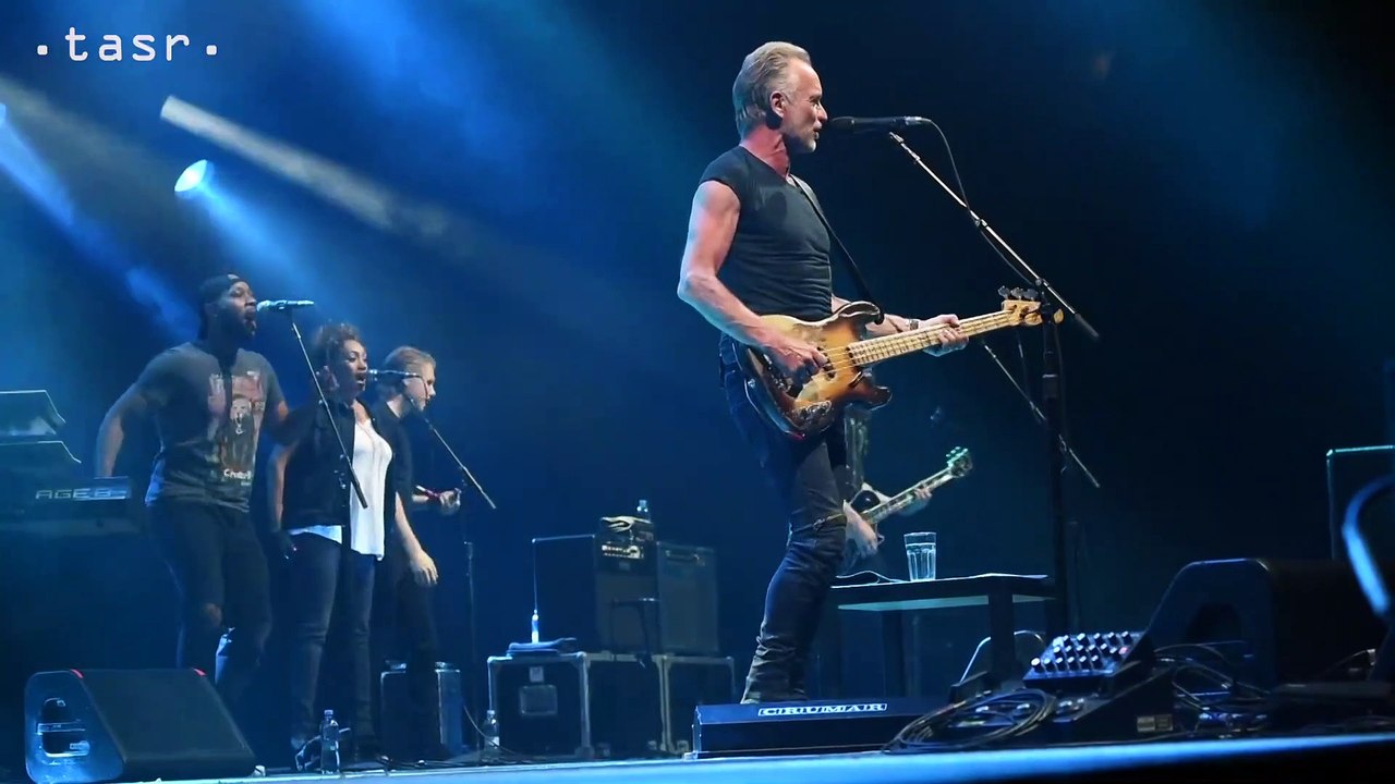 Sting vystúpil už po siedmykrát v Bratislave
