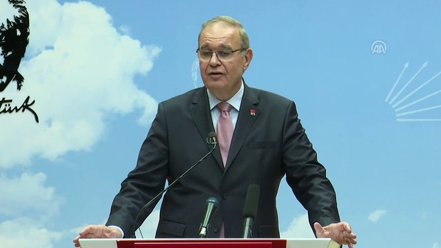 CHP Genel Başkan Yardımcısı ve Parti Sözcüsü Faik Öztrak soruları cevapladı (1)- ANKARA