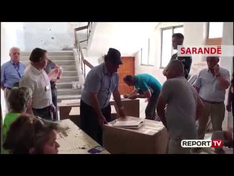 Report TV -Shpërndahen materialet e votimit nëpër Qendra Votimi, 7326 policë në terren