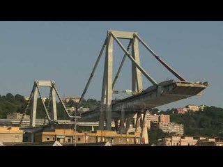 Tragjedia në Gjenova, shembet me dinamit ura "Morandi” - Top Channel Albania - News - Lajme