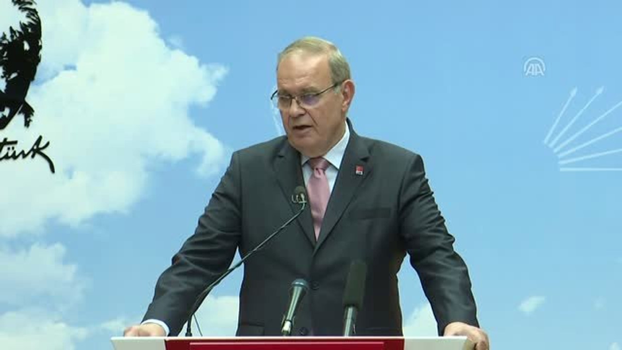 CHP Genel Başkan Yardımcısı ve Parti Sözcüsü Faik Öztrak soruları cevapladı (2)