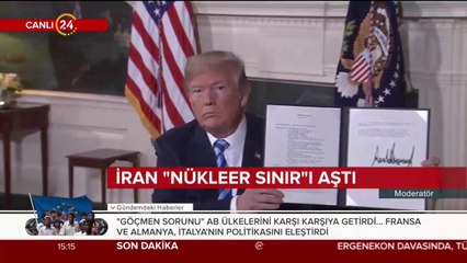 İran sınırı aştı