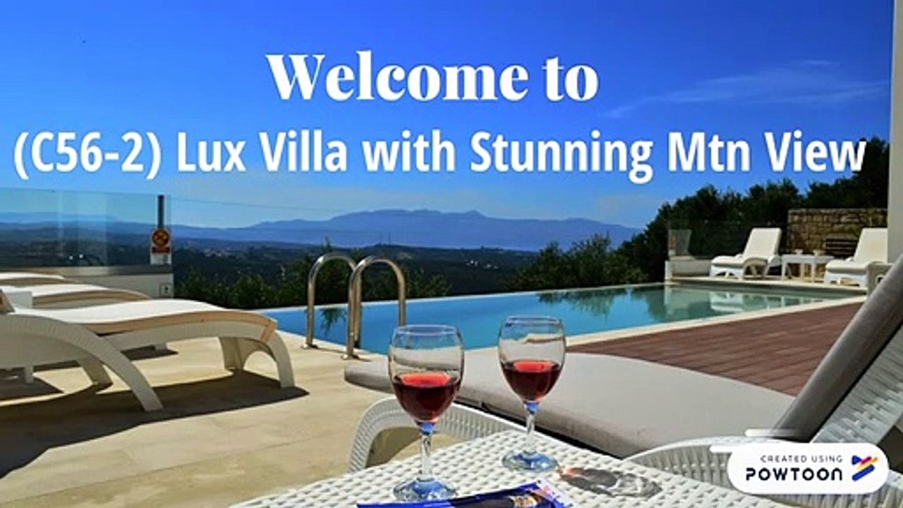 (C56-2) Lux Villa with Stunning Mtn Views