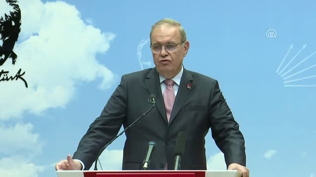 CHP Genel Başkan Yardımcısı ve Parti Sözcüsü Faik Öztrak soruları cevapladı