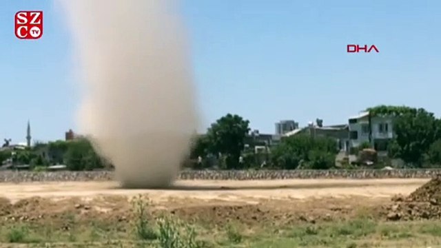 Tarsus'ta hortum korkuttu