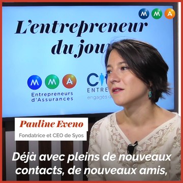 Avec le G20 des entrepreneurs, «j’ai démythifié la vision du chef d’entreprise que j’avais», rapporte Pauline Eveno (Syos)