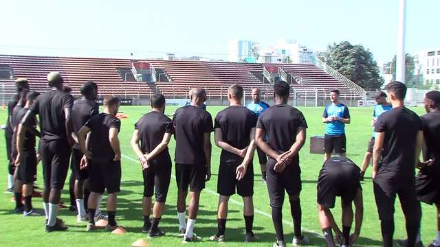 L'interview de l'entraîneur Eric Chelle