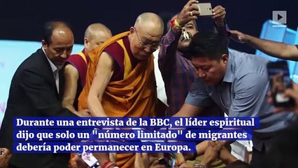 Dalai Lama: Europa podría convertirse en 'musulmana o africana'