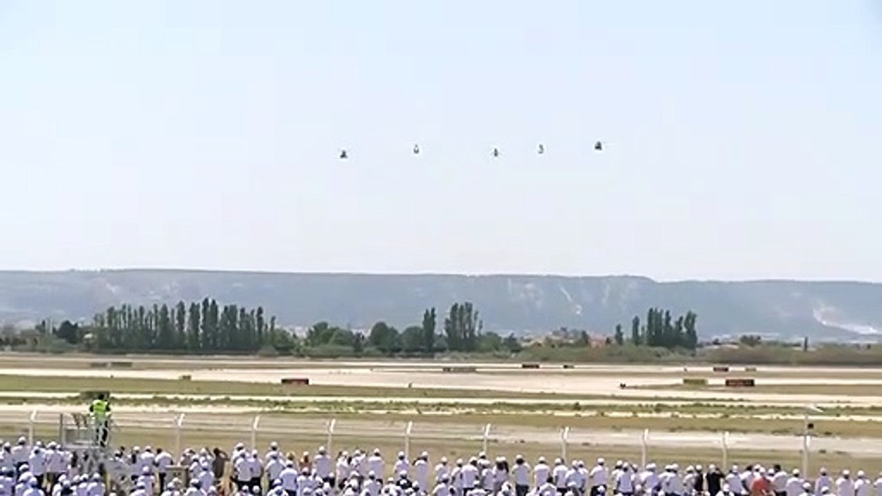 Un extrait des démonstrations en vol.