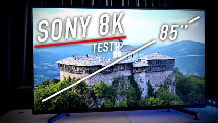 TEST : On a essayé la TV 8K de Sony de 85 pouces à 17 000 €
