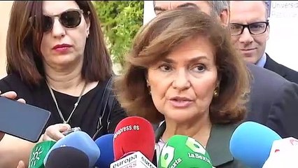 Carmen Calvo: "El nuncio se ha saltado una ley española"