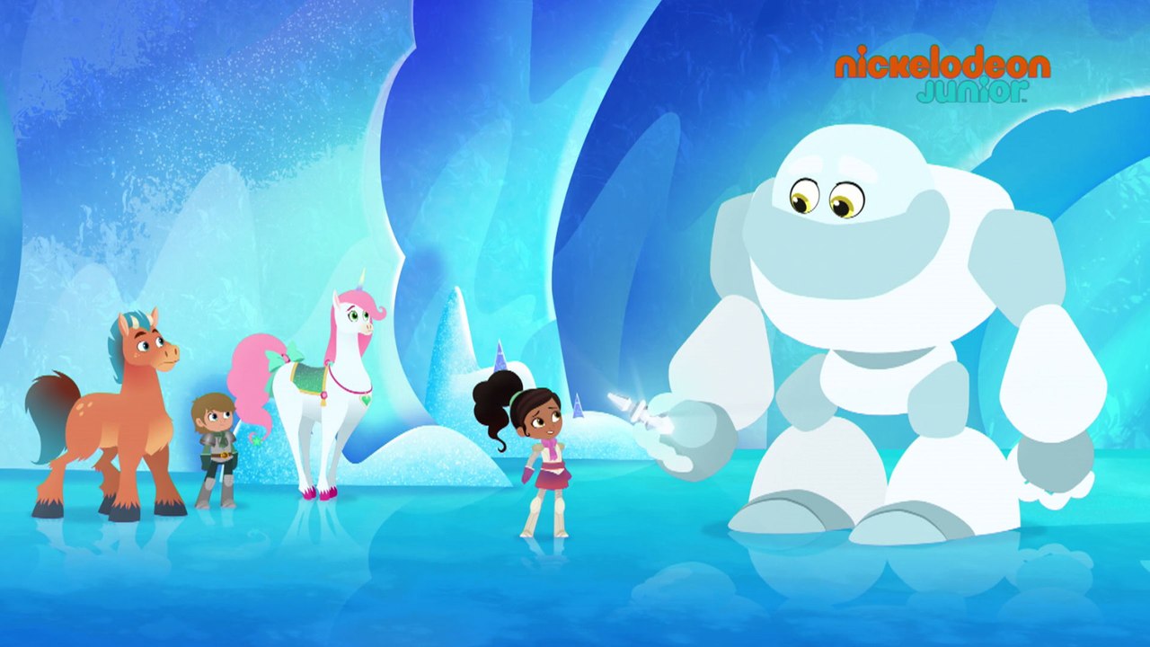 Nella Princesse Chevalier | L'abominable bonhomme des neiges | NICKELODEON JUNIOR