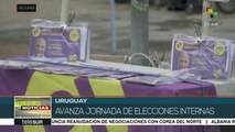 Avanzan sin sobresaltos comicios internos uruguayos