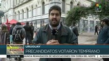 Avanzan las elecciones internas uruguayas con pocos votantes