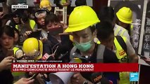 Hong Kong : Les manifestants demandent la libération de prisonniers