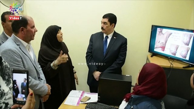 محافظ القليوبية يفتتح مبادرة الكشف عن سرطان الثدى فى طوخ
