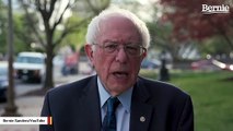 Bernie Sanders Video Showing Him 'Scaring' Trump Goes Viral