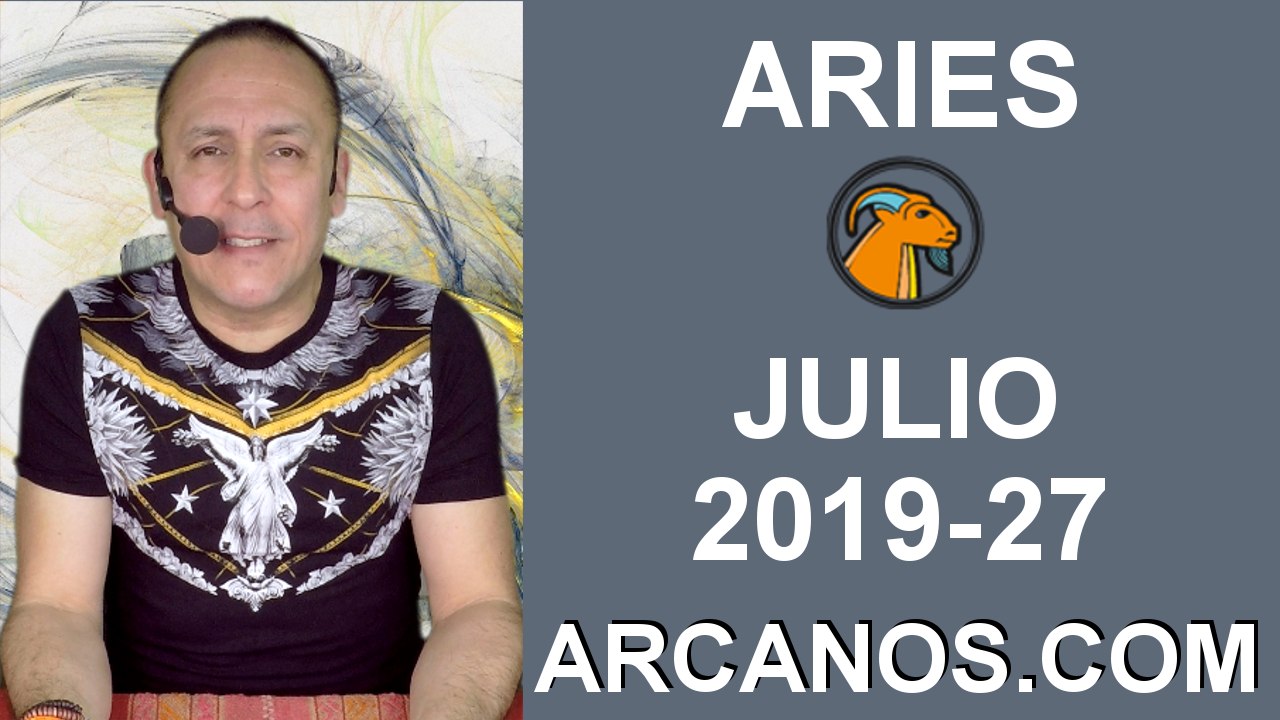 HOROSCOPO ARIES - Semana 2019-27 Del 30 de juni...