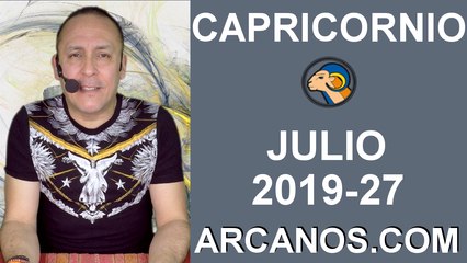 HOROSCOPO CAPRICORNIO - Semana 2019-27 Del 30 de junio al 6 de julio de 2019 - ARCANOS.COM