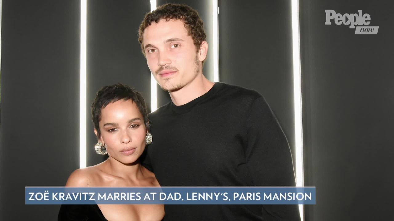 Zoë Kravitz Gets Married to Karl Glusman at Her Dad Lenny Kravitz's Paris Home