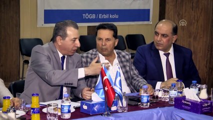 Türk iş heyeti Irak'ta Türkmen iş adamlarıyla buluştu - ERBİL