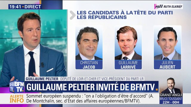 Guillaume Peltier réfléchit sérieusement à se présenter à la présidence des Républicains