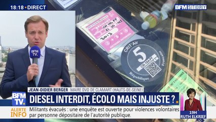 Circulation différenciée: "On est toujours dans l'écologie punitive", déplore Jean-Didier Berger